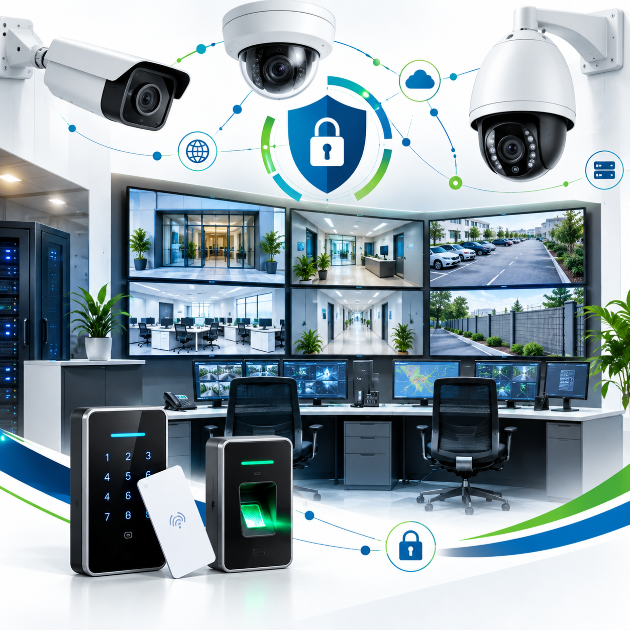 CCTV surveillance and security camera