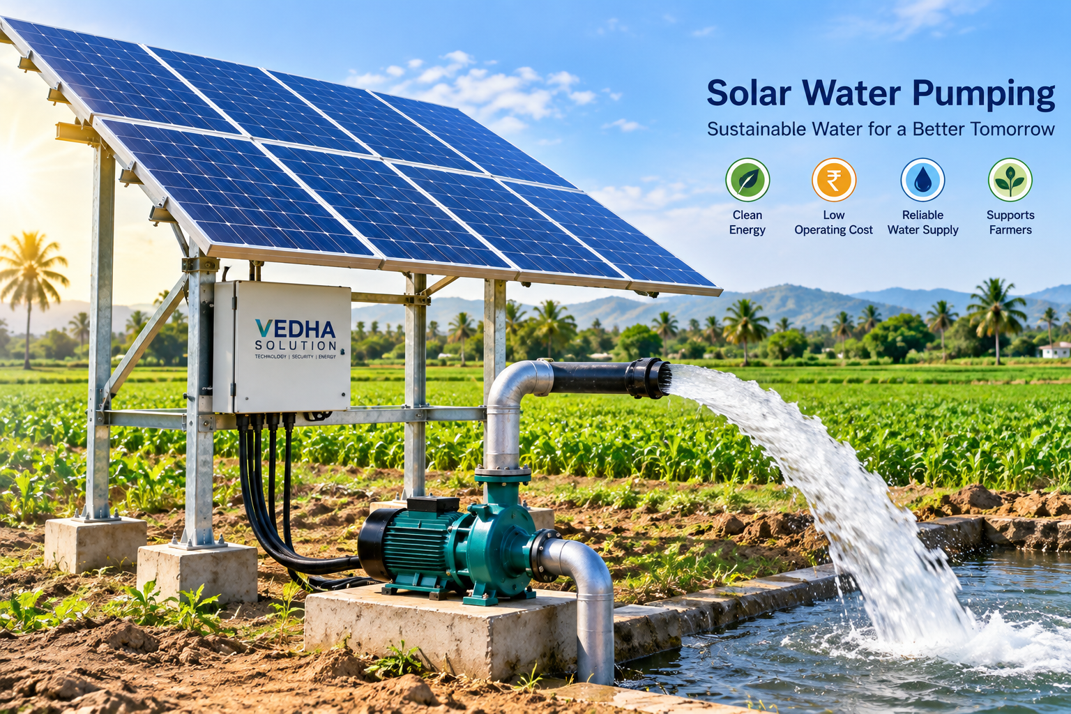 Solar panels renewable energy system