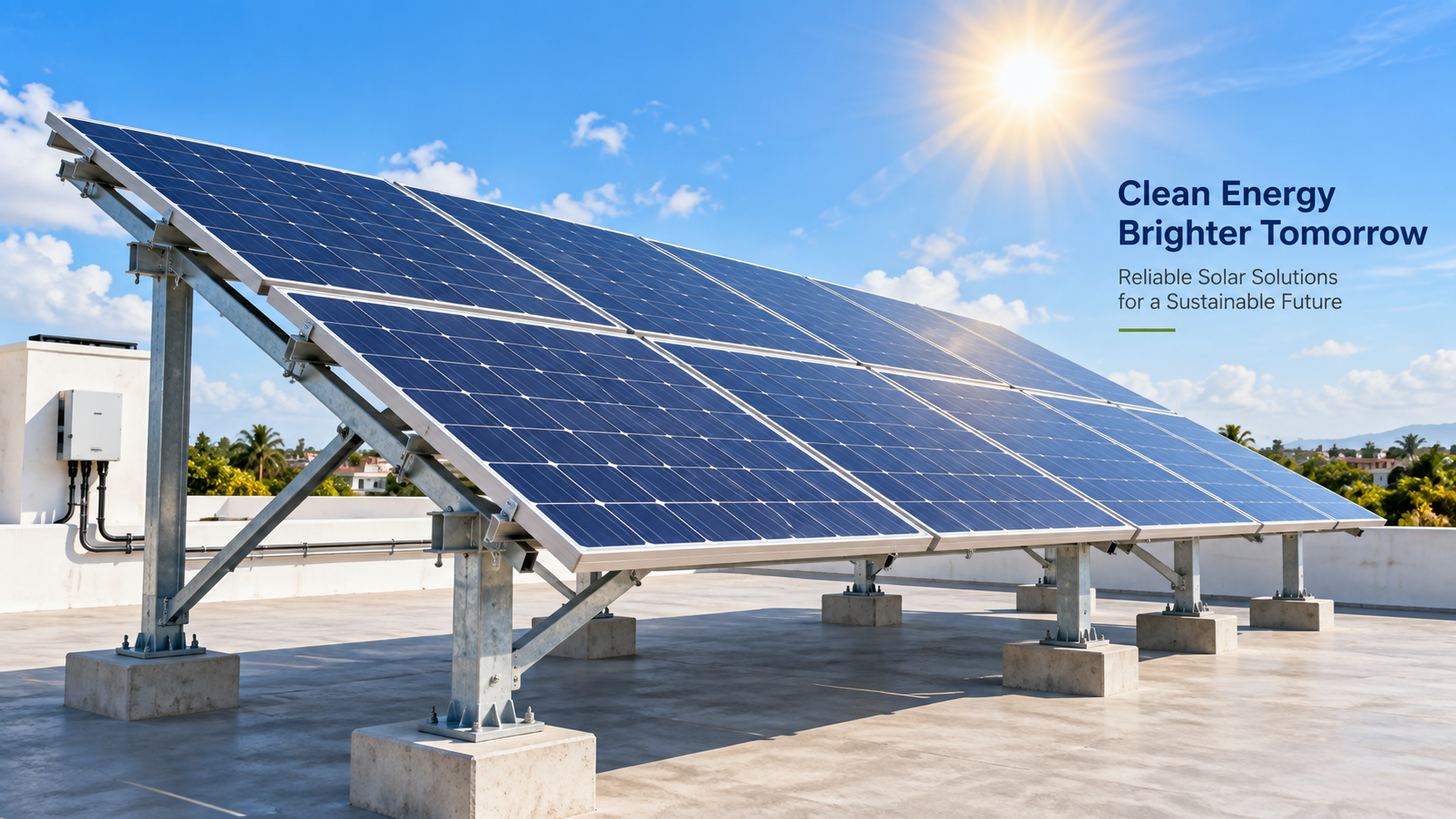 Solar panels and renewable energy
